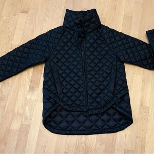 Athleta Dark Gray Quilted Jacket